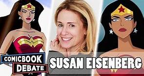 Susan Eisenberg on Wonder Woman's Legacy, Justice League, Gal Gadot and More | CBD Interview