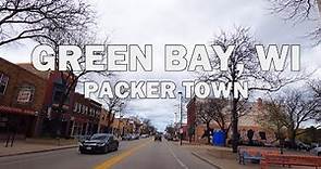 Green Bay, Wisconsin - Driving in Cloudy Day 4K