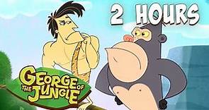 George of the Jungle | 2 Hour Compilation Of Your Favourite Episodes! | Cartoons For Kids