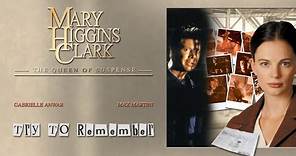 Mary Higgins Clark - Try To Remember (1995) | Full Movie | Kelly McGillis