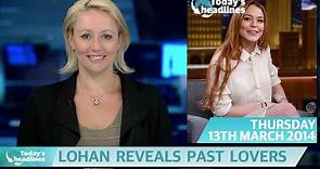 Lohan reveals past lovers