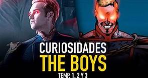 The Boys Temp. 1, 2 y 3 I Secretos y curiosidades