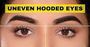 How To: Everyday Makeup On UNEVEN HOODED Eyes