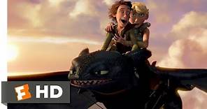 How to Train Your Dragon (2010) - Going For A Ride Scene (6/10) | Movieclips