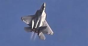 F-22 Raptor • Air Maneuverability Demonstration