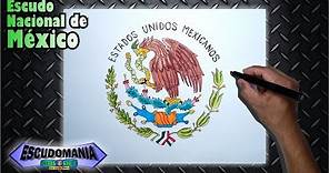 Aprende a dibujar y pintar el escudo Nacional de México