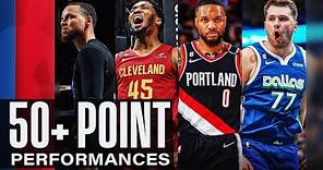 Every 50+ Point Performance of the 2022-23 NBA Season! 🔥