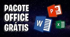 PACOTE OFFICE GRÁTIS | TOTALMENTE COMPATÍVEL COM MS OFFICE!