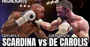 Daniele Scardina vs Giovanni De Carolis Highlights / Boxing