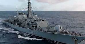 Trailer: new Series of "Warship Life at Sea” filmed on HMS Northumberland