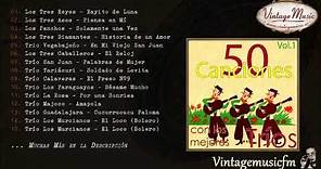 50 Canciones con los Mejores Tríos, Boleros (Full Album/Álbum Completo) Vol. 1