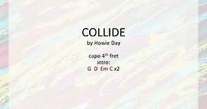 Collide by Howie Day - easy acoustic chords and lyryics