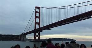 Blue and Gold Fleet Bay Tour - Under Golden Gate Bridge