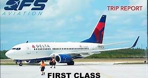 TRIP REPORT | Delta Airlines - 737 700 - Key West (EYW) to Atlanta (ATL) | First Class