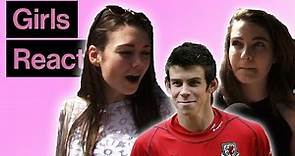 Girls React To Gareth Bale Then And Now