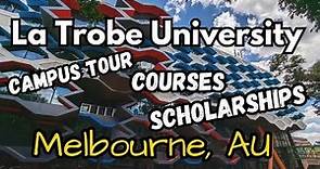 La Trobe University campus tour Melbourne Australia 4K