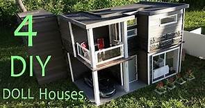 4 DIY Doll Houses