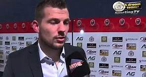 Interview Davino Verhulst na KSC Lokeren-RSC Anderlecht 1-1