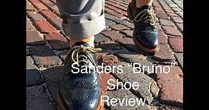 Sanders Shoe Review, Bruno Short Wings