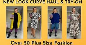 New Look Curve Haul & Try On - Over 50 Plus Size Fashion