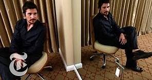 Oscars 2014 | Christian Bale Interview: Being Fat, Bald and Inspired in 'American Hustle'