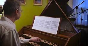 The Italian Concerto by J.S. Bach on a revival harpsichord