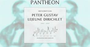Peter Gustav Lejeune Dirichlet Biography - German mathematician (1805–1859)