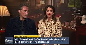 Keri Russell & Rufus Sewell on their new political thriller ‘The Diplomat’