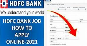 How to Apply HDFC BANK Job Online | Step by Step | 5000+ job vacancy | #EmploymentGuruji #Job_Dekho