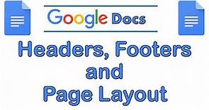 Google Docs: Page Design Tutorial
