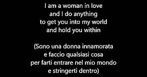 Barbra Streisand - Woman in love (Testo e traduzione)