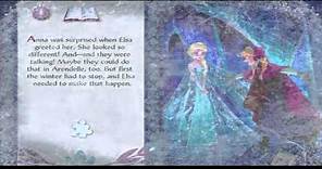 Disney's frozen story book reading full