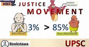 Justice Movement | Justice Party UPSC | Socio Religious Reform Movements in India for UPSC