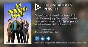 ¿Dónde ver Los Increíbles Powell TV series streaming online?