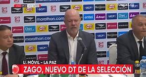 Antônio Carlos Zago toma el mando de forma oficial de la selección boliviana