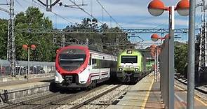 Trenes de Todo Tipo por Madrid. Renfe Cercanías, Mercancías, Media Distancia