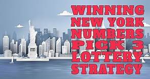 Win The New York Number Pick 3 Lottery With This Lottery Strategy