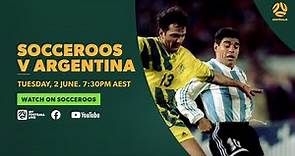 Full Game: Socceroos v Argentina in FIFA World Cup 1994 play-off