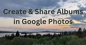 How to Create and Share Photo Albums in Google Photos