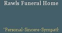 Recent Obituaries | Rawls Funeral Home