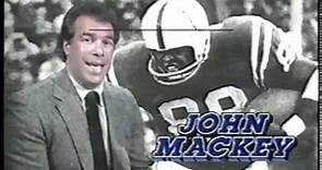 NFL - 1963 To 1972 - NFL Films - The Men Who Played The Game - Baltimore Colts TE John Mackey