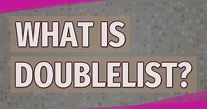 What is Doublelist?