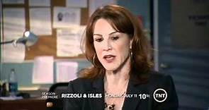 Rizzoli & Isles Janet Tamaro: I love to make people laugh.