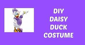 DIY Daisy Duck Costume