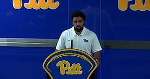 Pitt Football | Newcomer Press Conference | Nilay Upadhyayula