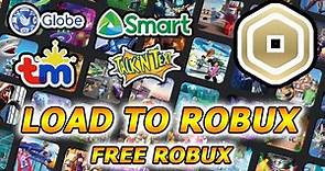 HOW BUY ROBUX USING LOAD EASY! 2022 ( TAGALOG ) Free Robux