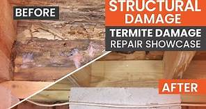 Termite Damage Foundation Repair | Crawlspace Medic