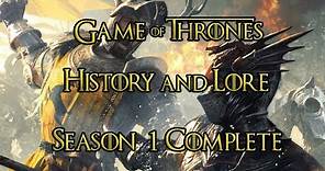 Game of Thrones - Histories and Lore - Season 1 Complete - ENG and TR Subtitles