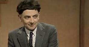 Rowan Atkinson on Wogan talking Blackadder and performing (1983)