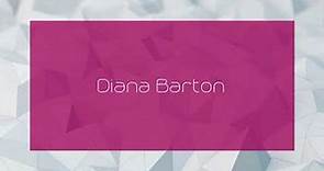 Diana Barton - appearance